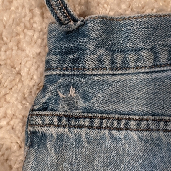 LEVI'S 505 Regular Fit Jeans 36x32 Medium Wash Distressed - Picture 4 of 7